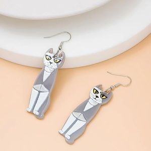 🐈 Cute Cartoon Kitty Cat Drop Earrings 🐈